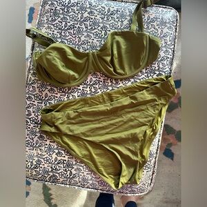 Cuup Swim Balconette top and Brief Botton L